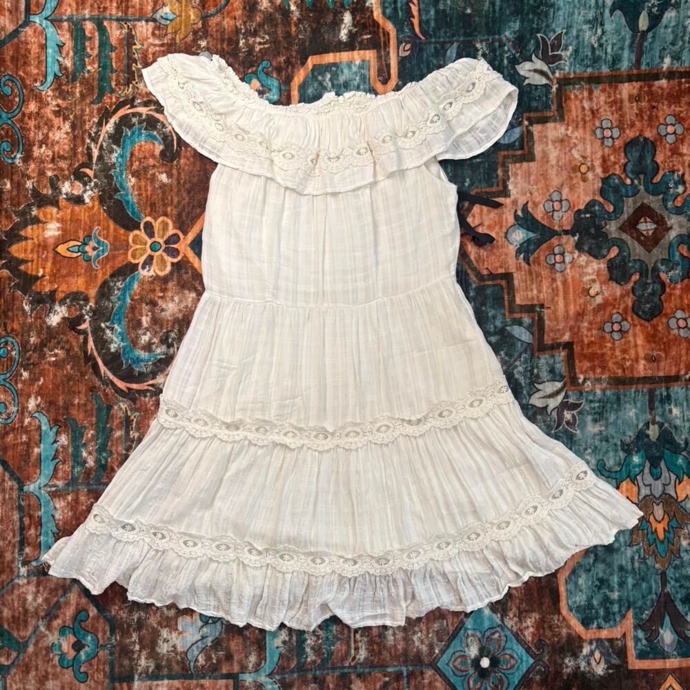 Other-stories Women's White and Cream Dress